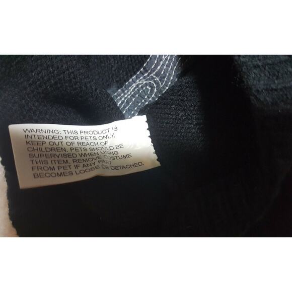 Set of Pet Dog Sweater Puppy Sequin Christmas Costume Winter Warm Shirt Clothes - Picture 3 of 4